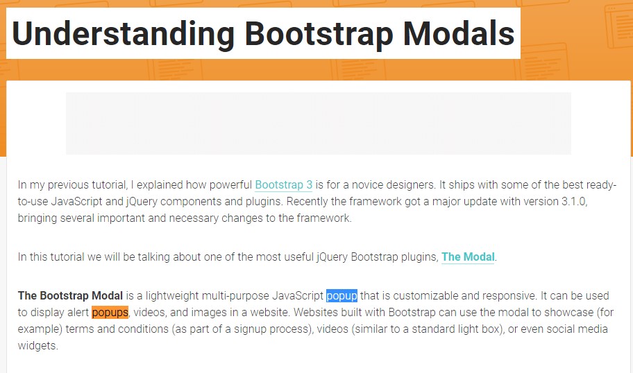 Another  helpful  post about Bootstrap Modal Popup