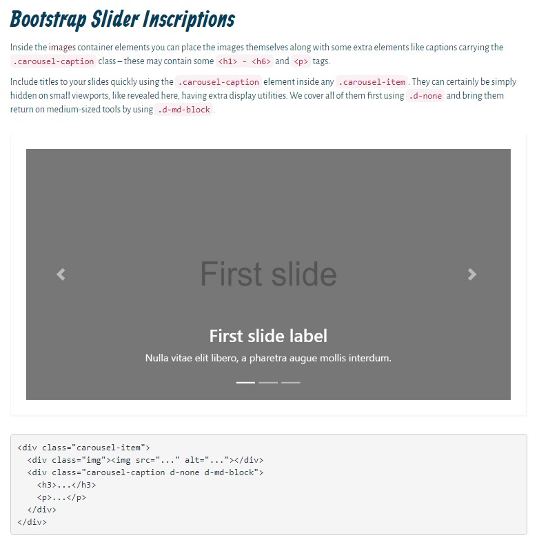  Bootstrap Responsive Slider Free Download 