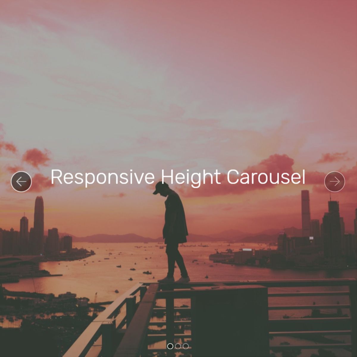 Mobile Bootstrap Image Carousel